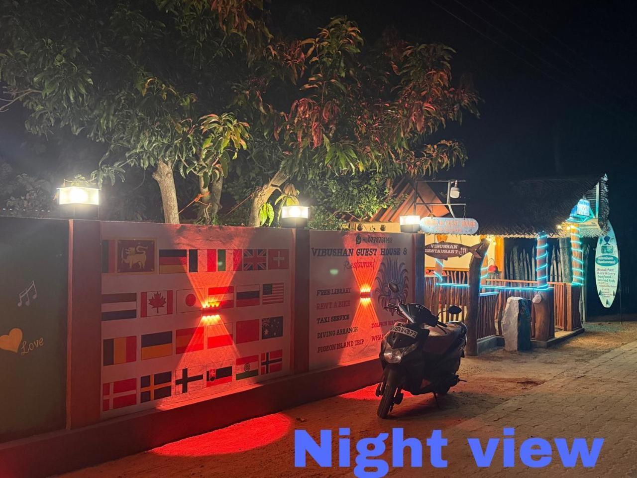 Vibushan Guest House Nilaveli Bagian luar foto